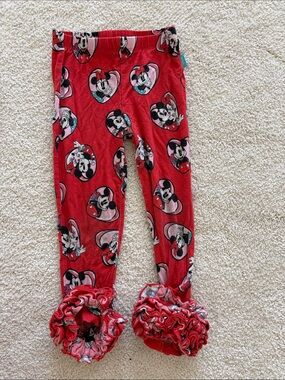 Posh Peanut Minnie Mouse Ruffle Leggings